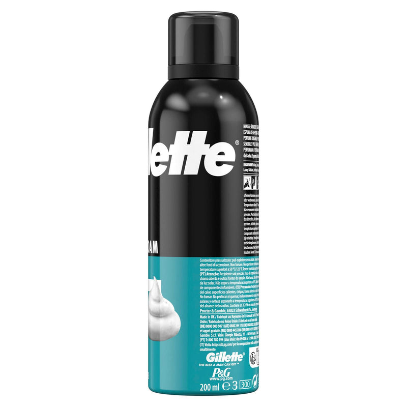 Gillette Sensitive Rasierschaum 200 ml