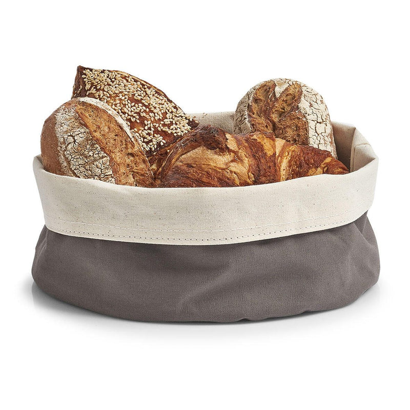 Zeller Brotkorb anthrazit, creme