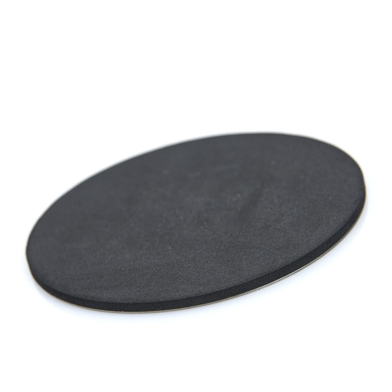 Zeller Untersetzer 10 cm silber, schwarz