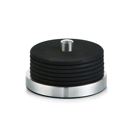 Zeller Untersetzer 10 cm schwarz, silber