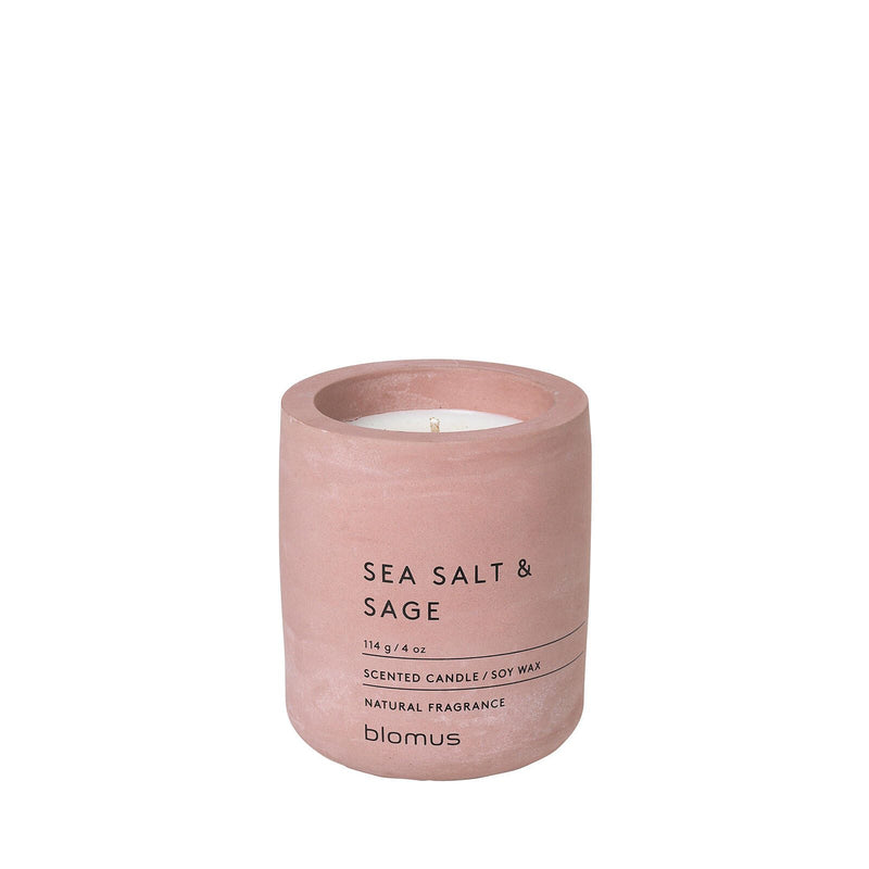 blomus SEA SALT & SAGE Duftkerze 8 cm rosa