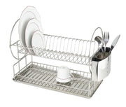 Maximex Exclusiv Duo Geschirrabtropfständer silber
