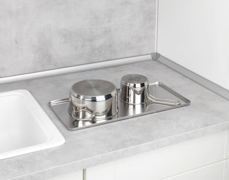 Maximex Exclusiv Duo Geschirrabtropfständer silber