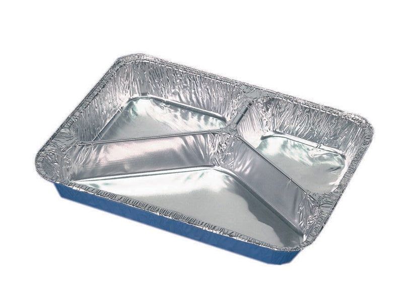 PAPSTAR Menüschalen mit Deckel 760,0 ml silber