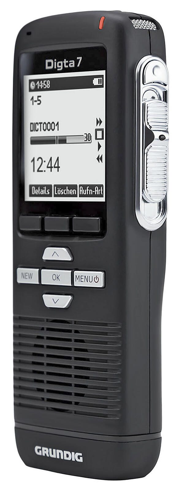 GRUNDIG Digta 7 Stand-alone Kit digitales Diktiergerät-Set 2 GB