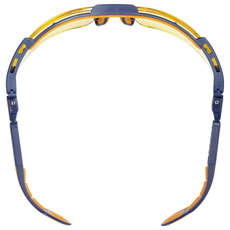 uvex Schutzbrille i-vo 9160 blau, orange