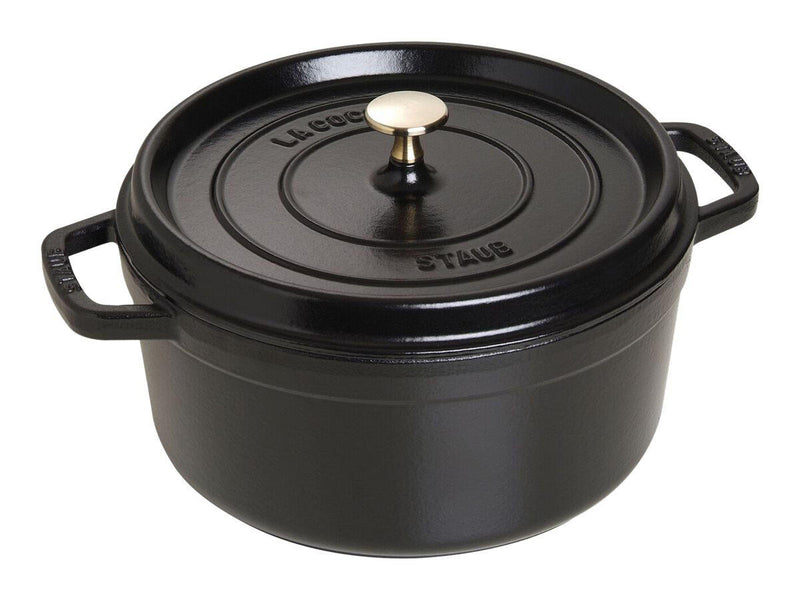 staub Bräter 26 cm 5,2 l schwarz