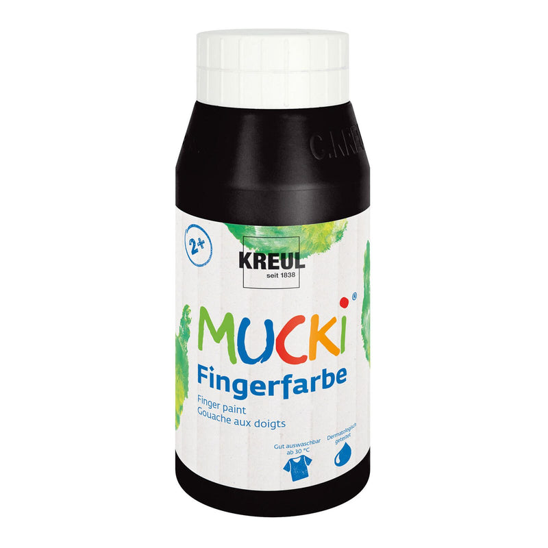KREUL Fingerfarbe750ml schwarz