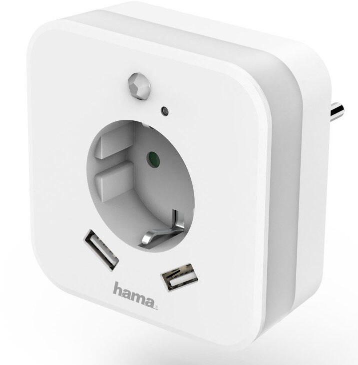 Hama Steckdose mit Nachtlicht