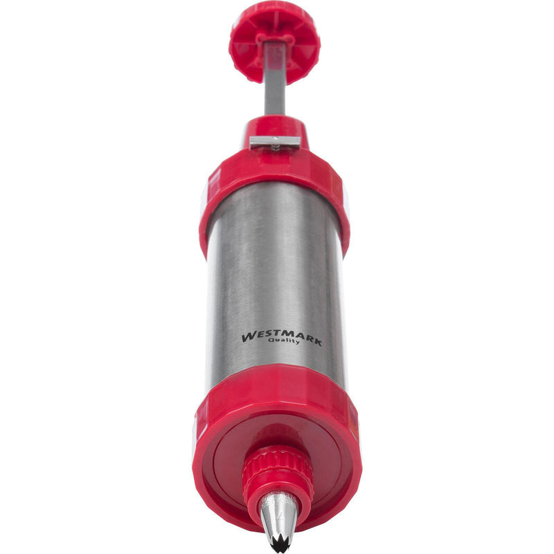 WESTMARK Garnierspritze silber, rot