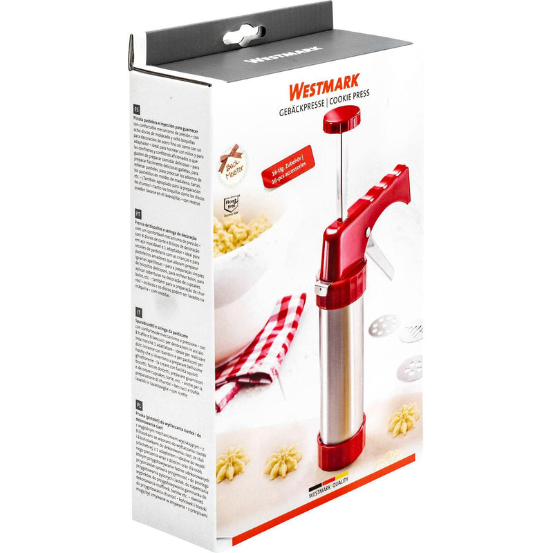 WESTMARK Garnierspritze silber, rot