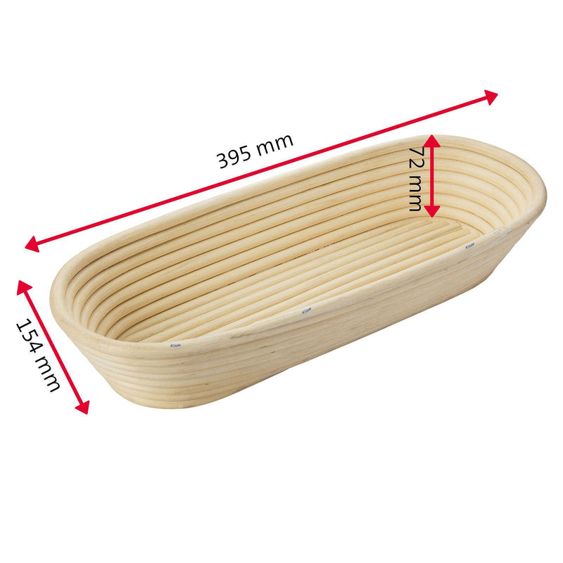 WESTMARK Gärkörbchen oval braun