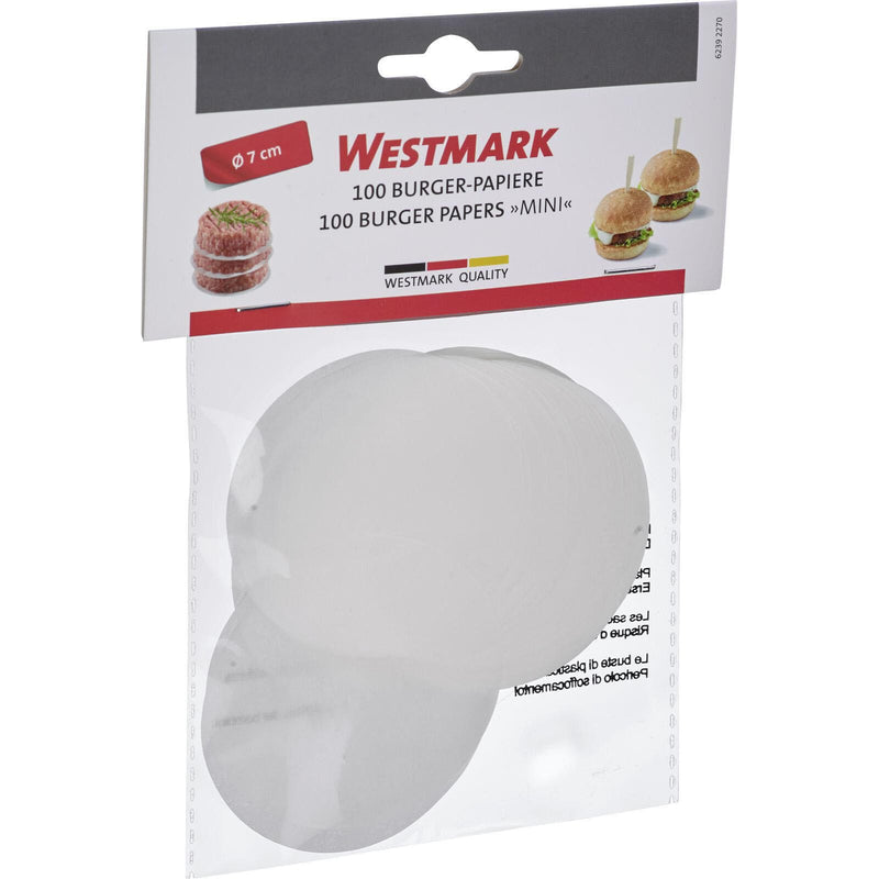 WESTMARK Mini Burger-Trennpapier weiß