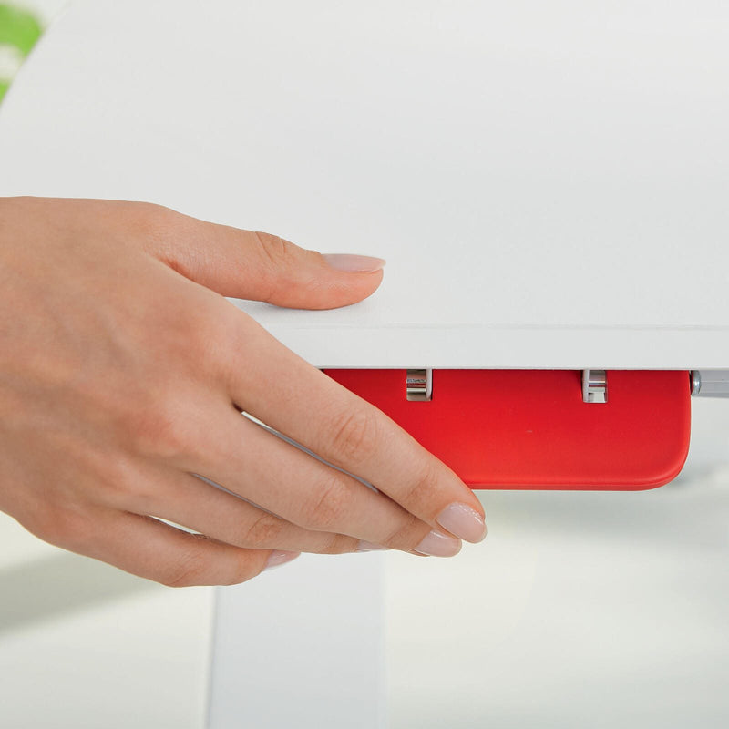 LEITZ Schreibtischaufsatz Ergo Cosy mit Ablage grau
