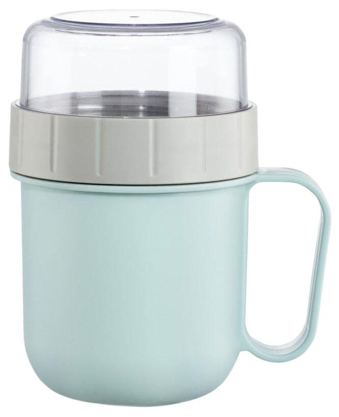 xavax® Müslibecher To Go Speisebehälter 8.7 cm 0,7 l pastellblau
