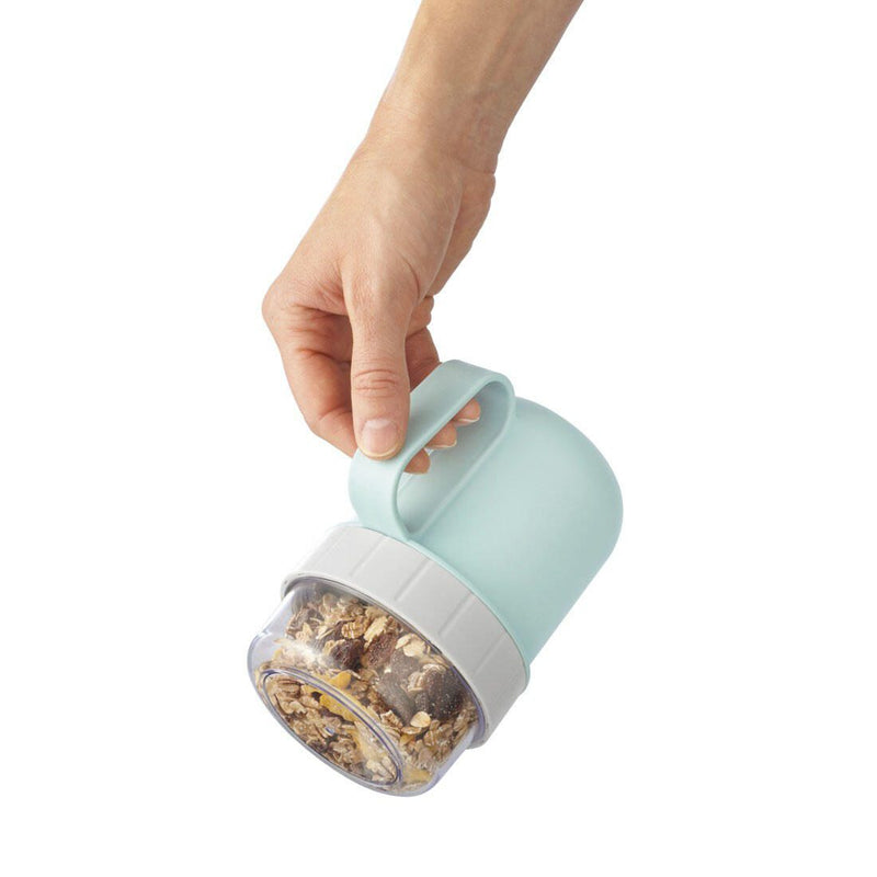xavax® Müslibecher To Go Speisebehälter 8.7 cm 0,7 l pastellblau