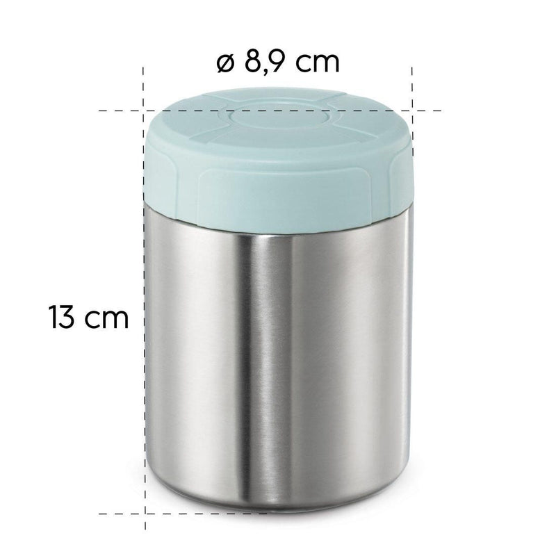 xavax® Isolier-Speisebehälter 8.9 cm 500,0 ml silber, blau