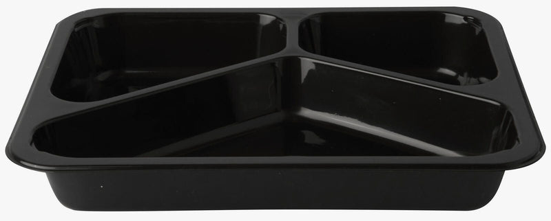 STARPAK Einweg-Menüschalen 0,765 l schwarz
