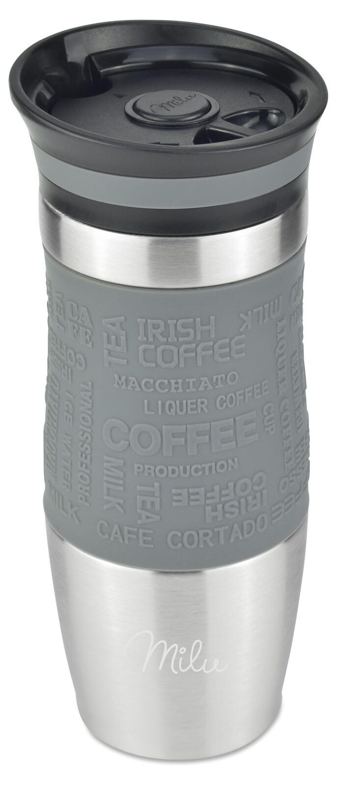 Milu Isolierbecher 370 ml grau