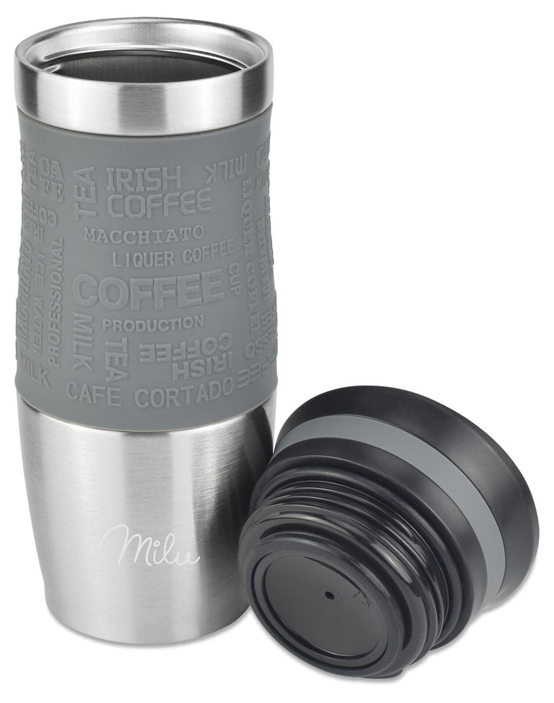 Milu Isolierbecher 370 ml grau
