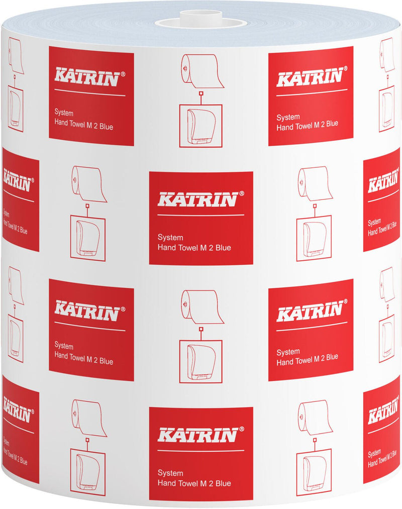 KATRIN Handtuchrollen 2-lagig blau