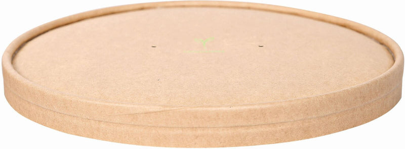 NATURE Star Deckel für Einweg-Salatschalen 18.5 cm braun
