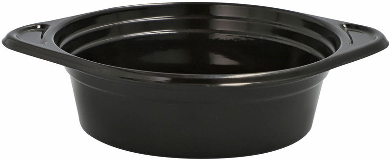 PAPSTAR Mehrweg-Suppenteller 15.6 cm 500 ml schwarz
