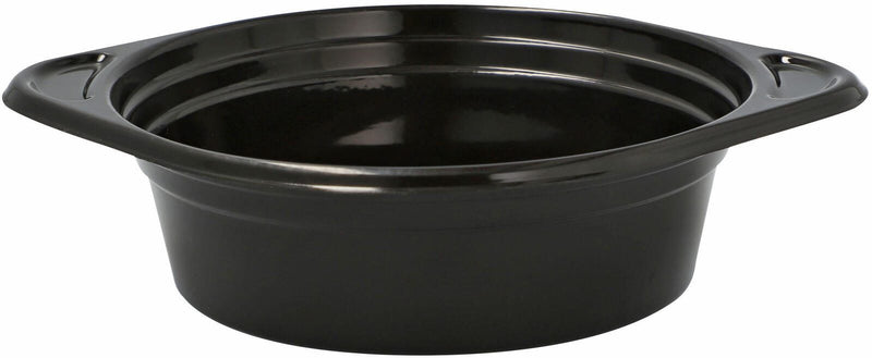 PAPSTAR Mehrweg-Suppenteller 15.6 cm 500 ml schwarz