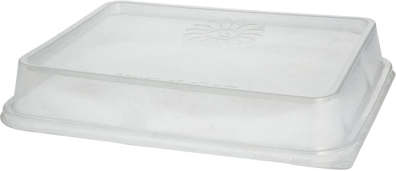 PAPSTAR Deckel für Mehrweg-Menüschalen transparent