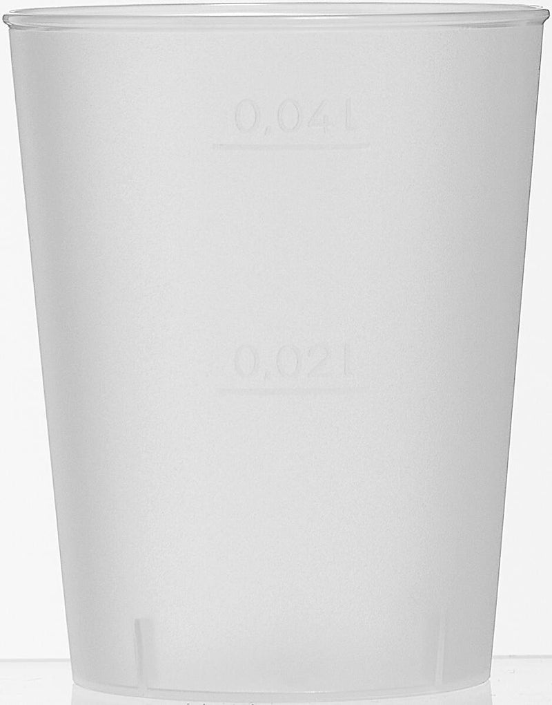 PAPSTAR Mehrweg-Schnapsgläser 4.2 cm 40 ml transparent