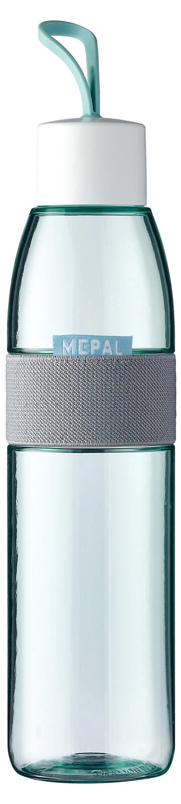 MEPAL Trinkflasche Ellipse 0,7 l transparent/hellgrün