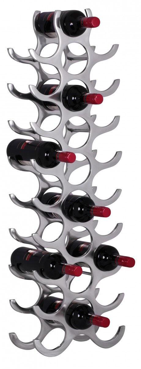 WOHNLING Weinregal WL1.253 silber