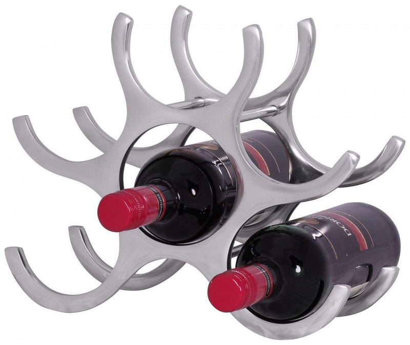 WOHNLING Weinregal WL1.252 silber