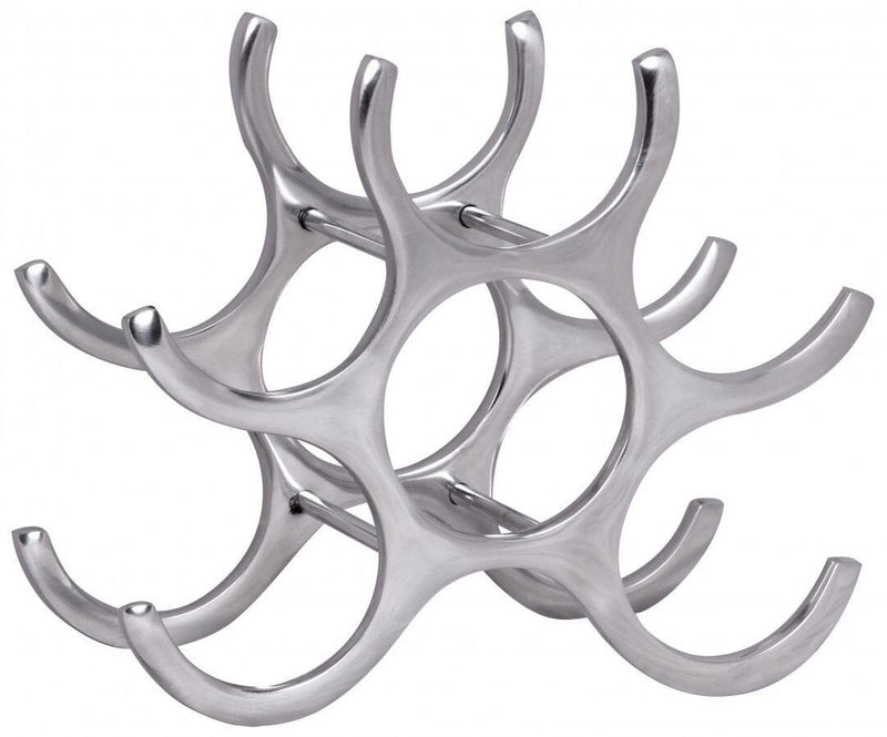 WOHNLING Weinregal WL1.252 silber