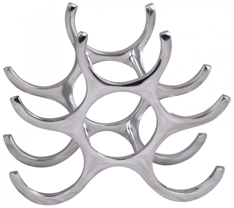 WOHNLING Weinregal WL1.252 silber