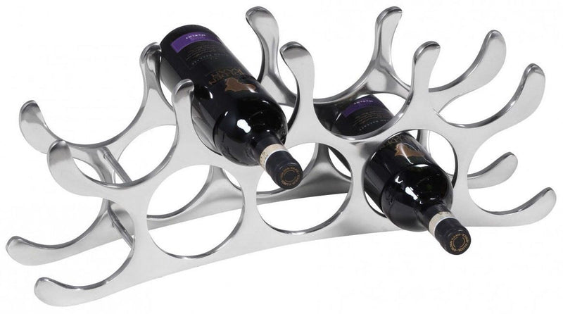 WOHNLING Weinregal WL1.677 silber