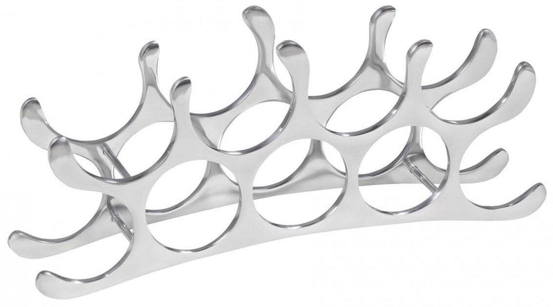 WOHNLING Weinregal WL1.677 silber