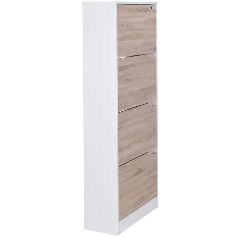 WOHNLING Schuhschrank WL5.036 eiche/weiß