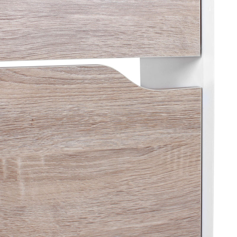 WOHNLING Schuhschrank WL5.036 eiche/weiß
