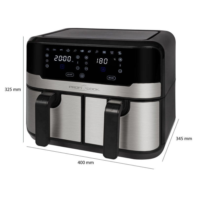 CLATRONIC PC-FR 1242 H Doppelfritteuse
