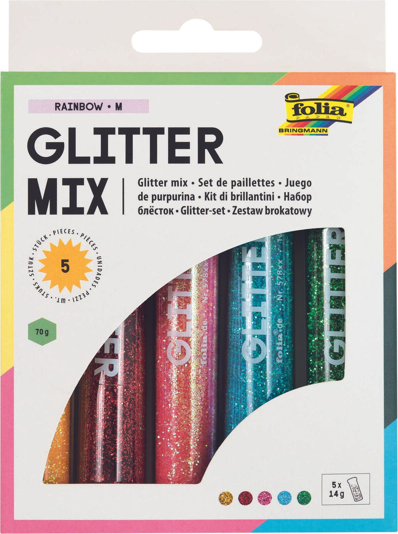 folia Glitzer farbsortiert