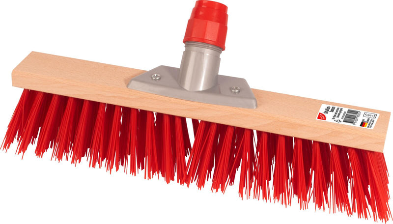 GUT&GÜNSTIG Besenkopf Holz rot