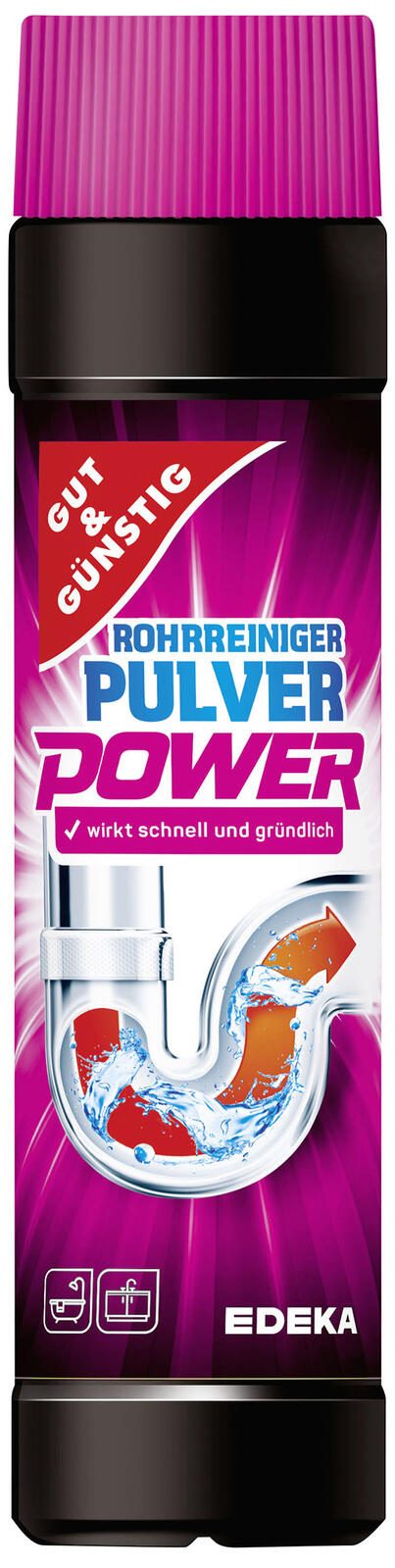 GUT&GÜNSTIG Rohrreiniger PULVER POWER 0,6 kg