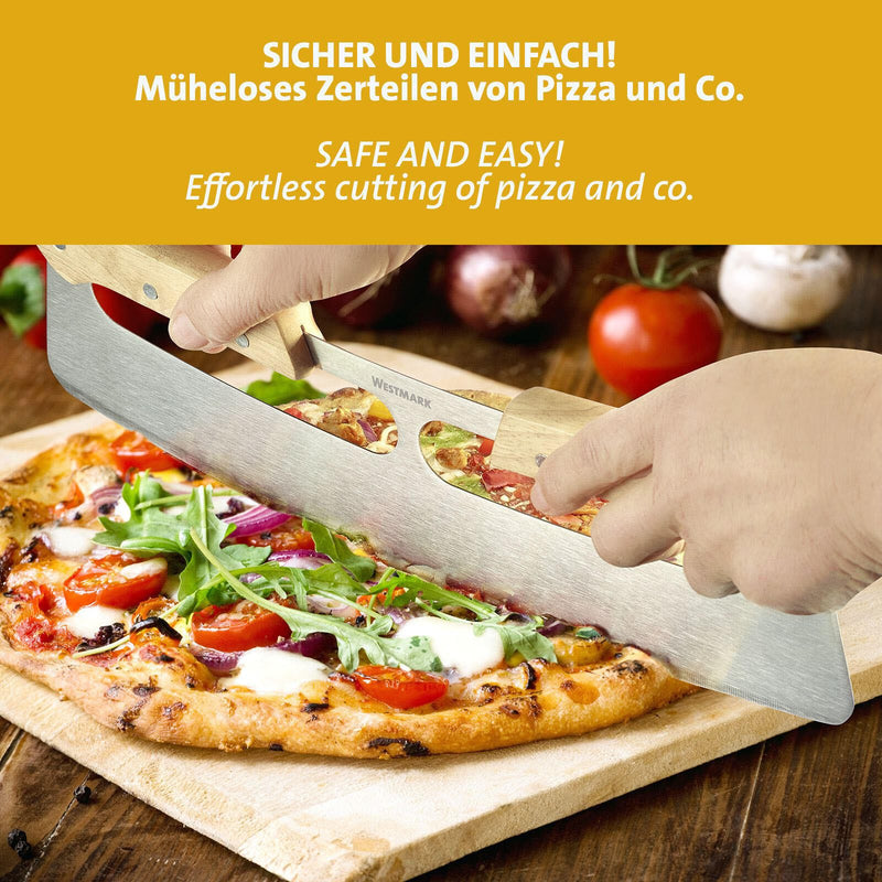 WESTMARK Wiegemesser silber, braun Edelstahl, Holz