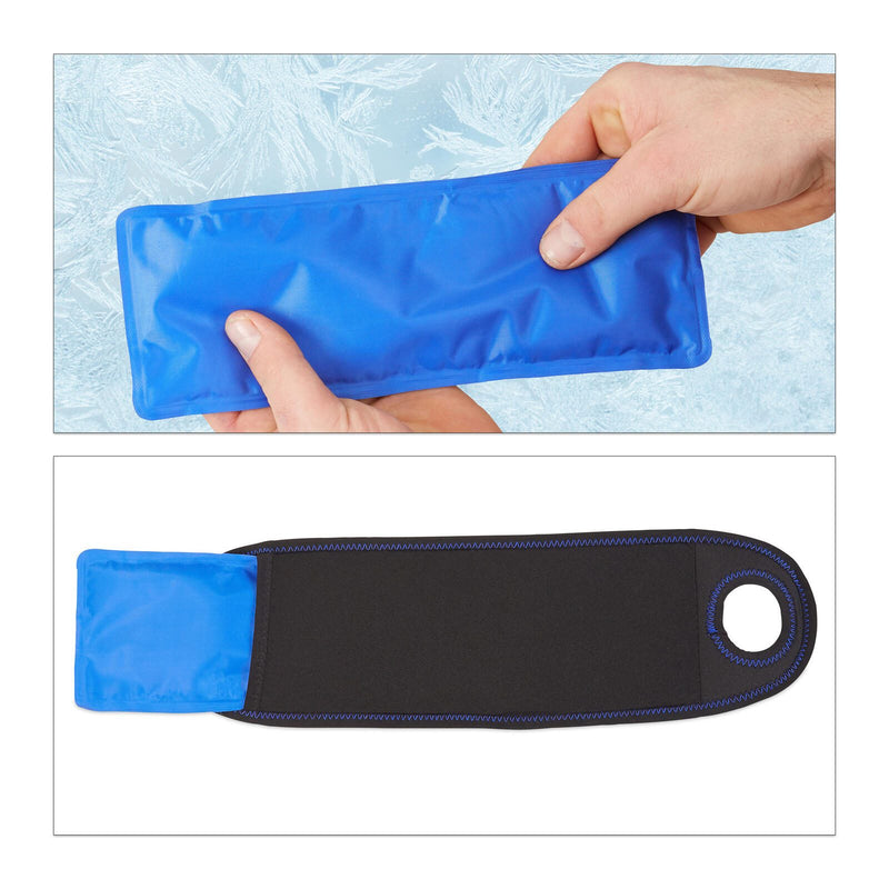 relaxdays Kühlpad schwarz