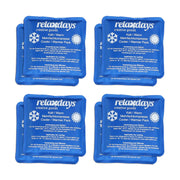 relaxdays Kühlpads 11 cm x 11 cm blau