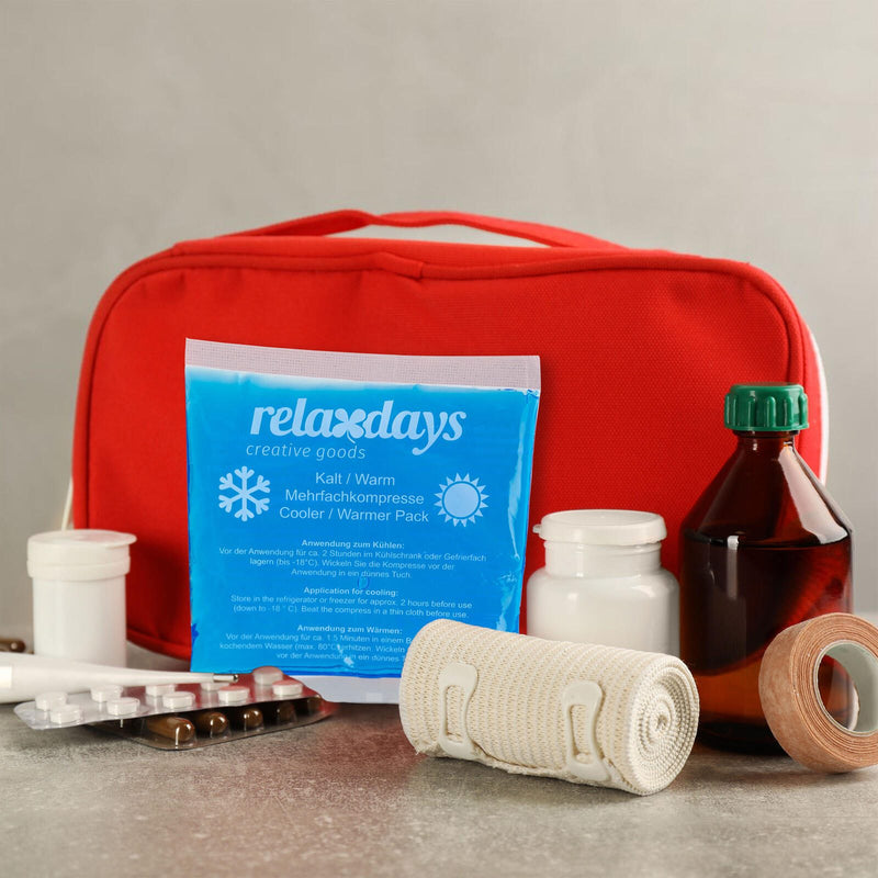 relaxdays Kühlpads Quadrat 14 cm x 13 cm