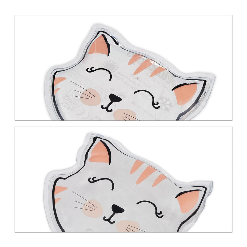 relaxdays Kühlpads Katze 11 cm x 10 cm