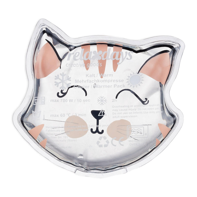 relaxdays Kühlpads Katze 11 cm x 10 cm