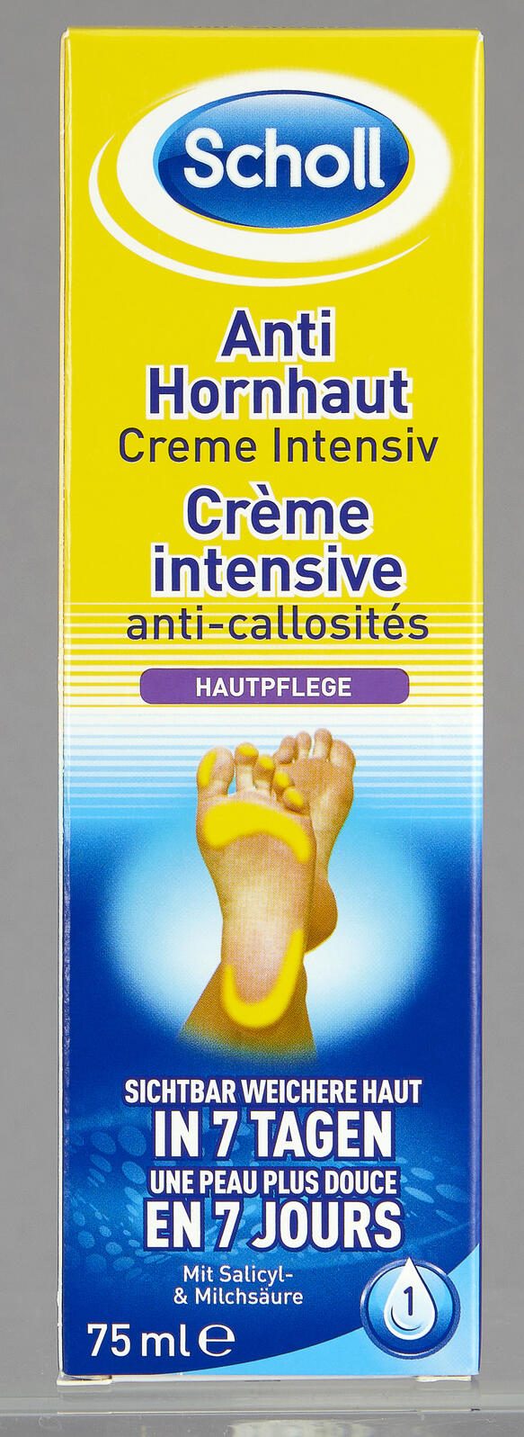 Scholl Anti-Hornhaut Intensiv Fußcreme 75,0 ml